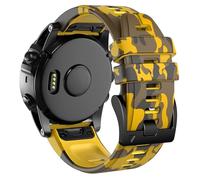HXFFXHF Per le bande Fenix 7x, bande di guardia in silicone da 26 mm sostitutive per Fenix 5x/Fenix 5x Plus/Fenix 6x/Fenix 6x Pro/Tactox Delta/Descent Mk2i Smartwatchs