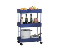 HXFFXHF Scaffali del Bagno Cucina Armadio da Cucina Cucina portana da Pavimento a soffitto Multistrato Rimovibile sterco di crepature Forniture da Cucina per Risparmio Spaziale per la casa (Colore: