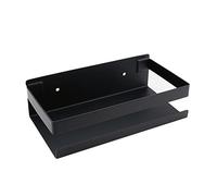 HXFFXHF Scaffali per Bagno squisiti Doccia Bagno Moderno, Angolo da Bagno in Oro Nero Matto, scaffale da Bagno con cesta da Bagno, scaffale per Cambio del Cambio di Shampoo (Colore: Oro 50 cm)
