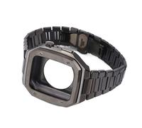 HXFFXHF Set di bande di orologi di lusso in acciaio inossidabile per orologio in metallo da 44 mm 45 mm per IWatch Series 7 6 SE 5 4 Kit di modifica