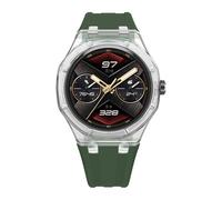 HXFFXHF Trasparente Glacier Caso Della Banda Modifica Kit Per GT Cyber Watch Cinturino In Silicone Per GT Cyber Gomma Sport Cinturino Cinturini, GT Cyber
