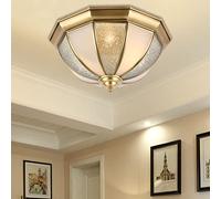HXFFXHF Tutta Lampada a soffitto Nordico in Rame Illuminazione per casa Interno Salotto Camera da Letto Pannello Sala da Pranzo lampadario Moderno lampadario Minimalista luminaire Post-Moderno (50 *