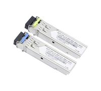 Hxhsgmeh 1 Coppia di moduli SFP in fibra Gigabit 1,25 G monomodale 40 Km LC 1310 Nm/1550 Nm Compatibile con diversi tipi di interruttori
