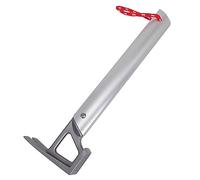Hxhsgmeh 1 martello multifunzione argento acciaio inossidabile + lega di alluminio martello chiodo da pavimento martello da campeggio tenda estrattore di chiodo martello