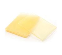 Hxhsgmeh 1 Pezzo Fai da te Fabbricazione Della Pelle Piastra di Supporto Perforata Piastra di Supporto Tendine di Manzo Taglio Diamante Piastra di Supporto Perforata Strumento Giallo