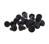 Hxhsgmeh 20 x interruttore a bilanciere bipolare ON OFF con indicatore multicolore a 3 pin