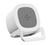 Hxhsgmeh 4 in 1 15W Wireless Charger Stand con Bluetooth Speaker Touch Control RGB Lampada con Supporto per Telefono per Regali B Facile da usare