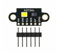 Hxhsgmeh AS7341-V1 Modulo sensore spettrometro a colori infrarosso visibile Illuminanza Temperatura Colore Rilevamento di misurazione del colore