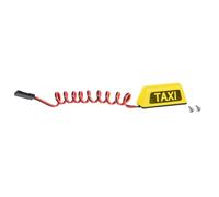 Hxhsgmeh Auto Taxi Universale Tetto per Auto RC 1/10 RV 1/8 Veicolo arrampicata Veicolo Tutto-Terra Fai da te Ristrutturazione Auto RC R160 Giallo