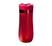 Hxhsgmeh Caffettiera a pistone portatile a doppia parete in acciaio inossidabile isolata sotto vuoto per caffè e tè, 320 ml