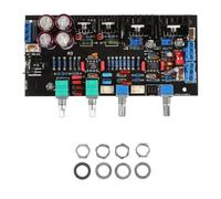 Hxhsgmeh Componenti della Scheda di Controllo Tono Preamplificatore HiFi Classe A Scheda Tono A3 4 Pulsanti Scheda Tono Modulo di Rimozione del Suono Digitale Facile Installazione