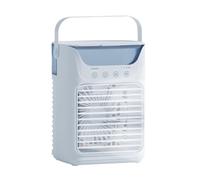 Hxhsgmeh Condizionatori portatili con ventilatore, mini condizionatore d'aria con 3 velocità, raffreddamento ad aria con umidificatore per camera da letto, ufficio, installazione facile