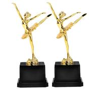 Hxhsgmeh Confezione da 2 Trofei di Balletto Trofeo D'Oro per Bambini Coppe da Competizione per Trofeo di Spettacolo di Letteratura di Balletto Facile da Usare
