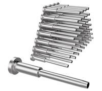 Hxhsgmeh Confezione da 50 Kit di Guarda-Corpo a Cavo, Ricevitore 1/8 Po in Acciaio Inox T316 ed Estremità di Perno a Crimpare per Ringhiera a Cavo