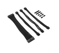 Hxhsgmeh Kit di cavo di estensione intrecciato da 9 pollici, cavo di estensione base per alloggiamento PC Pettine incluso ATX 24 pin PCIE 6 + 2Pin CPU 4 + 4Pin B