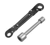 Hxhsgmeh Kit di Chiave di Arresto Angolo, Strumento di Rimozione Arresto Angolo per L'Installazione di Un Nuovo Arresto Angolo di Compressione, 2 Pezzi