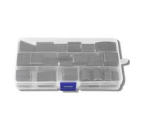 Hxhsgmeh Kit di Strumenti di Punzonatura in Pelle 39 Pezzi Foro in Pelle Taglierina Punzone Hollow Set di Strumenti Fai Da Te, Cintura in Metallo, Scatola di Plastica
