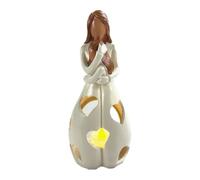 Hxhsgmeh Lampade a candela, statua di portacandele mamma e figlia, regali di San Valentino per la ragazza, ottimi regali per la madre sostenibili