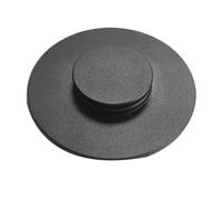 Hxhsgmeh Pinza di stabilizzazione per giradischi in vinile LP Disco per Peso Stabilizzatore per CDM4 CDM3 Nero Foro Facile da Usare