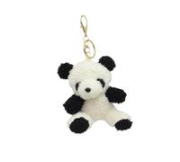 Hxhsgmeh Portachiavi Panda in peluche, ornamenti in peluche, ciondolo per schiena, facile da installare, facile da usare