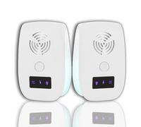 Hxhsgmeh Repellente Elettronico Ad Ultrasuoni per Topi Repellente Elettronico per Insetti Domestici per Bambini Repellente Antizanzare Spina UE