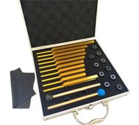 Hxhsgmeh Set di 10 Diapason Pezzi, Diapasons per la guarigione della terapia sonora dei chakra, mantenere il corpo in oro