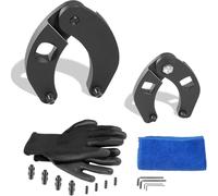 Hxhsgmeh Set di 2 chiavi a dado idrauliche 1266 e 7463 chiave a rotella per cilindro idraulico con, perni e chiavi esagonali