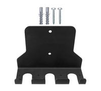 Hxhsgmeh Supporto da parete per barra di bilanciere, supporto da parete per barra di immagazzinaggio a sospensione verticale robusto per barra di bilanciere, supporto per palo sospeso