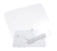 Hxhsgmeh Supporto per libro per la lettura, supporto per libro regolabile con base girevole a 360° e clip per pagine, supporto pieghevole per spartiti musicali, installazione facile
