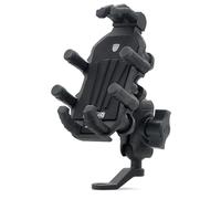 Hxhsgmeh Supporto per telefono per moto con ammortizzatore di vibrazione per telefoni da 4,7 a 7,1 pollici, attacco universale su specchietto retrovisore, facile da usare