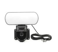 Hxhsgmeh Tuya WiFi Fotocamera Giardino Applique Telecamere di Sicurezza Esterna IP65 PIR Sensore di Rilevamento Intelligente Allarme Luminoso Presa Ue