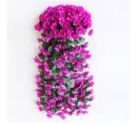 HXIEZHCVA Fiore di plastica artificiale da appendere alla parete, decorazione da balcone o per matrimoni