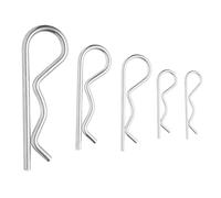 HXJDAM Splinte - Spina a molla, 5 x 100 mm, 12 pezzi