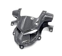 HXKUSTOM Z900 Carenatura Anteriore Faro aerodinamico Superiore Coperchio Superiore Adatto for Z 900 2017 2018 2019 Protezione della Presa d'Aria for Moto (Color : Carbon Fiber Look)