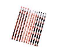 HXNH 12 matite a tema calcio con gomma, matite da scrittura, forniture per ufficio scolastico disegno per studenti esami scolastici