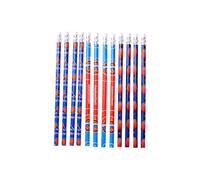 HXNH 12 matite a tema calcio con gomma, matite da scrittura, forniture per ufficio scolastico disegno per studenti esami scolastici