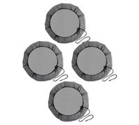 HXNH 4Pcs Mesh Copertura Per Secchio Pioggia Secchio di Pioggia Secchio Rete Con Coulisse Raccolta Dell'acqua Secchio Secchio Protector Schermo Sostituzione Secchio Pioggia