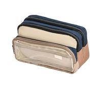 HXNH Astuccio per matite in stile giapponese Astucci estetici Astuccio per penne di grande capacità Forniture scolastiche Astuccio trasparente Astuccio per matite giapponesi Penna Scuola Forniture per