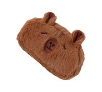 HXNH Capybara - Astuccio in peluche con motivo Capybara, per scuola e ufficio, per ragazzi e ragazze, D