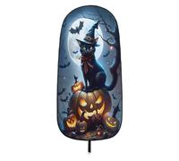 HXNH Copri Asciugamano per Interni Auto Halloween, Type O | Barriera antisudore per sedile anteriore in spugna poliestere per i viaggi del conducente, dettaglio