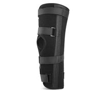 HXNH Immobilizzatore ginocchio con 4 piastre in alluminio, ortesi traspirante e stabilizzatore, supporto gamba completo per fratture, ginocchiera per stabilità