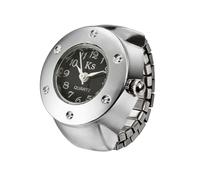 hxoity Anello Con Quadrante Rotondo Con Strass Anello Con Quadrante Numerico Personalizzato Anelli Con Quadrante Regolabili Ed Elastici Per Uomo E Donna