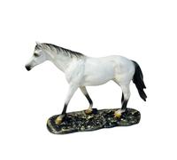 hxoity Elegante Scultura di Cavallo in Resina per Decorare La Casa E L'Ufficio Statuetta Unica E Regalo Perfetto per Gli Amanti Dell'equitazione Statua Equestre Arredamento Moderno per La Casa