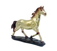 hxoity Elegante Scultura di Cavallo in Resina per Decorare La Casa E L'Ufficio Statuetta Unica E Regalo Perfetto per Gli Amanti Dell'equitazione Statua Equestre Arredamento Moderno per La Casa