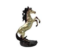 hxoity Elegante Scultura di Cavallo in Resina per Decorare La Casa E L'Ufficio Statuetta Unica E Regalo Perfetto per Gli Amanti Dell'equitazione Statua Equestre Arredamento Moderno per La Casa