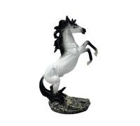 hxoity Elegante Scultura di Cavallo in Resina per Decorare La Casa E L'Ufficio Statuetta Unica E Regalo Perfetto per Gli Amanti Dell'equitazione Statua Equestre Arredamento Moderno per La Casa
