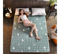 hxoity Materasso Con Dormitorio Per Studenti Roll -up Pieghevole Magro Tatami Materassino Non Slip Morbido Materasso Futon Giapponese Tampone Da Pavimento Del Divano Lettino Tolli