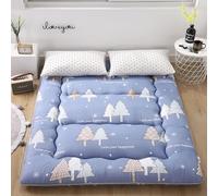 hxoity Materasso Futon Giapponese Spessore 10 Cm/4 Pollici Stuoia Tatami Giapponese Stuoia Tatami Per Dormire Altamente Traspirante Materassino Pieghevole Per Studenti Adulti Materassino Da Pavimento