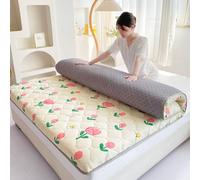 hxoity Tappetino Per Dormire Tatami Pavimento Giapponese Futon Materasso Singolo Doppio Futon 4 Stagioni Materasso Traspirante Letto Da Terra Per Camere Familiari Dormitorio