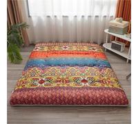 hxoity Tappetino Per Materasso Futon Giapponese Spessore 10 Cm Materasso Tatami Portatile Morbido E Pieghevole Tappetino Da Campeggio Materassino Per Dormitori